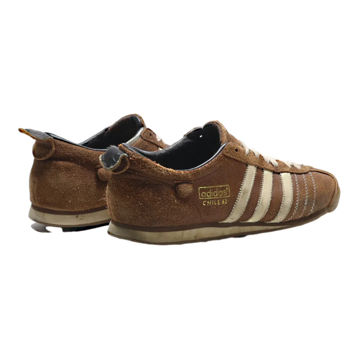 ADIDAS Chile 62 Sneaker Trainers Brown Suede Mens UK 9.5