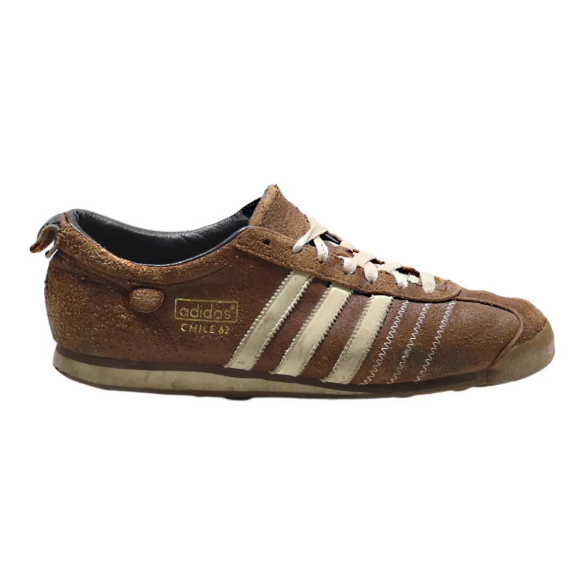 ADIDAS Chile 62 Sneaker Trainers Brown Suede Mens UK 9.5