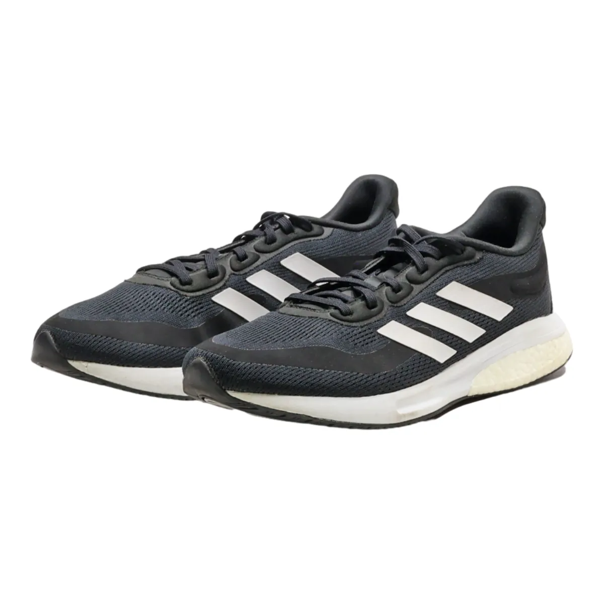 ADIDAS Sneaker Trainers Black Synthetic Mens UK 7.5