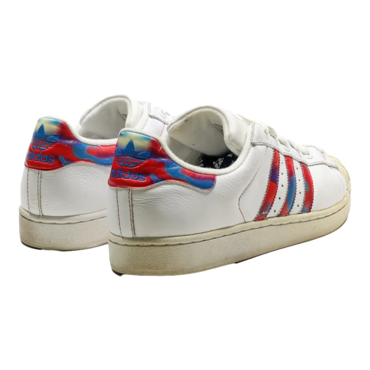 ADIDAS Sneaker Trainers White Synthetic Mens UK 11