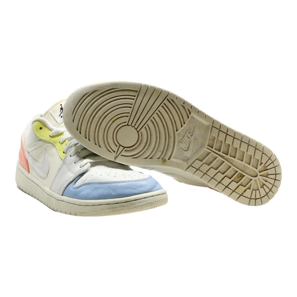 AIR JORDAN Sneaker Trainers White Leather Mens UK 11.5