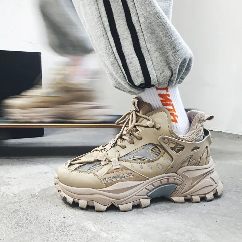 Alternative Style Men's Sneakers / High Sole Shoes