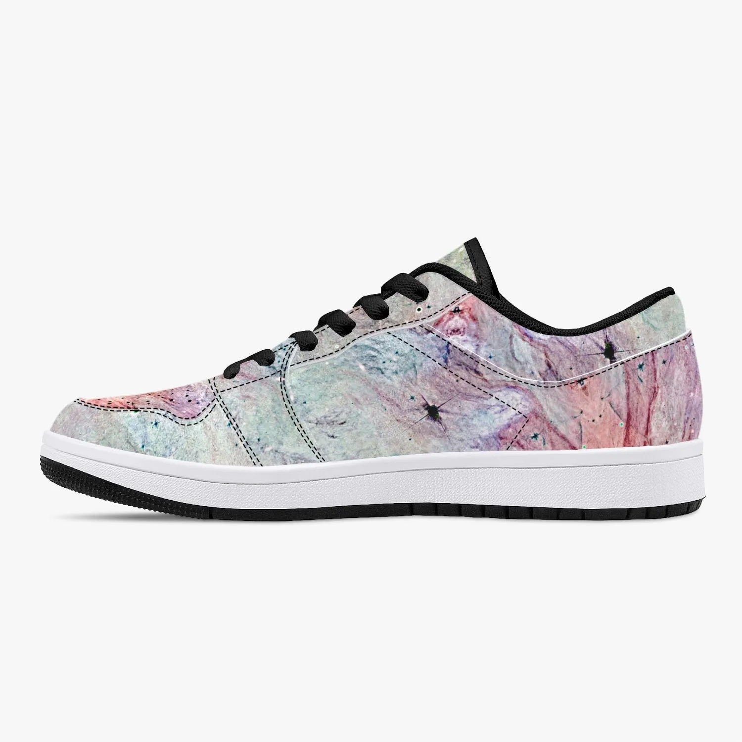 Aphrodite Psychedelic Split-Style Low-Top Sneakers