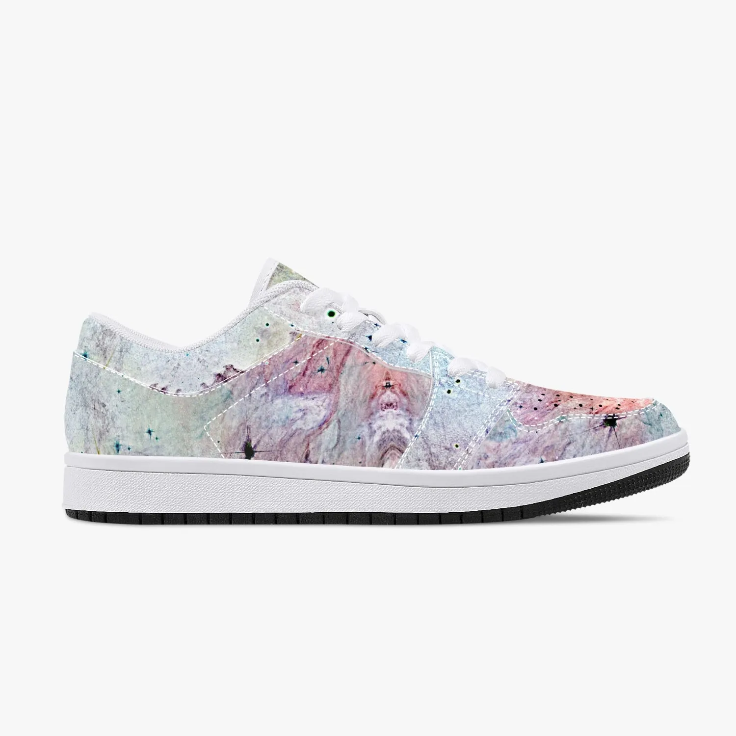 Aphrodite Psychedelic Split-Style Low-Top Sneakers