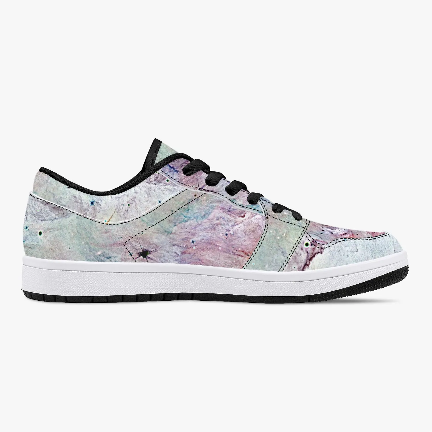 Aphrodite Psychedelic Split-Style Low-Top Sneakers