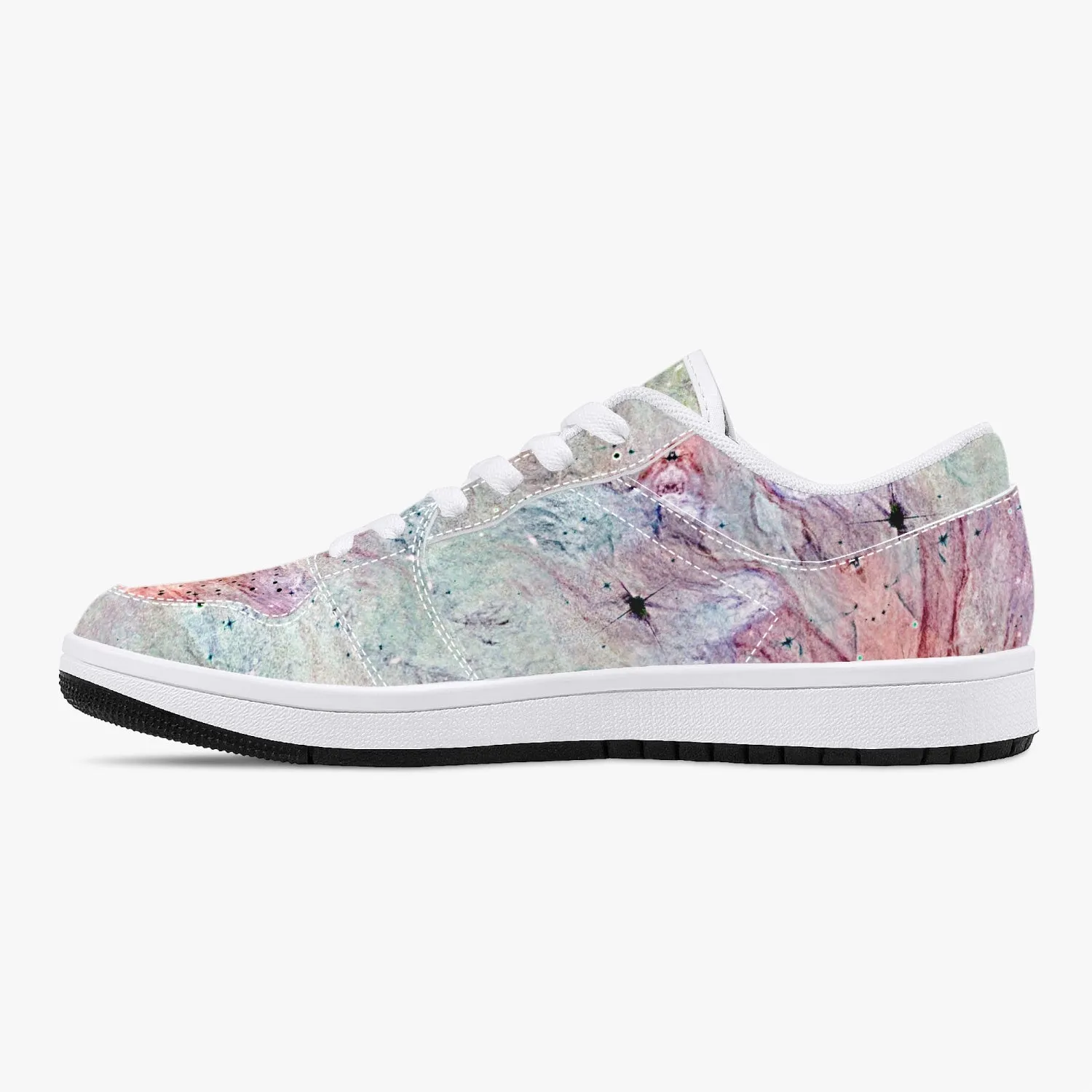 Aphrodite Psychedelic Split-Style Low-Top Sneakers