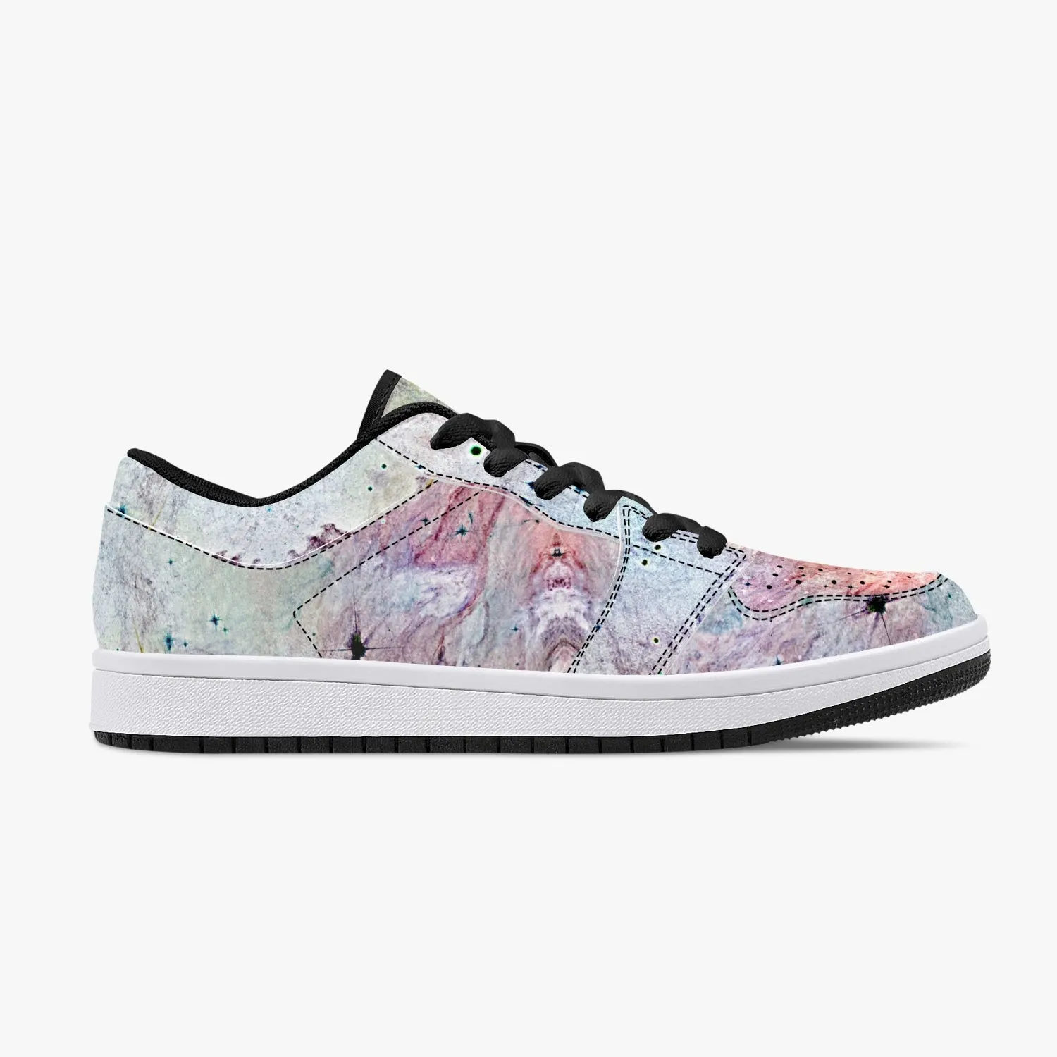 Aphrodite Psychedelic Split-Style Low-Top Sneakers