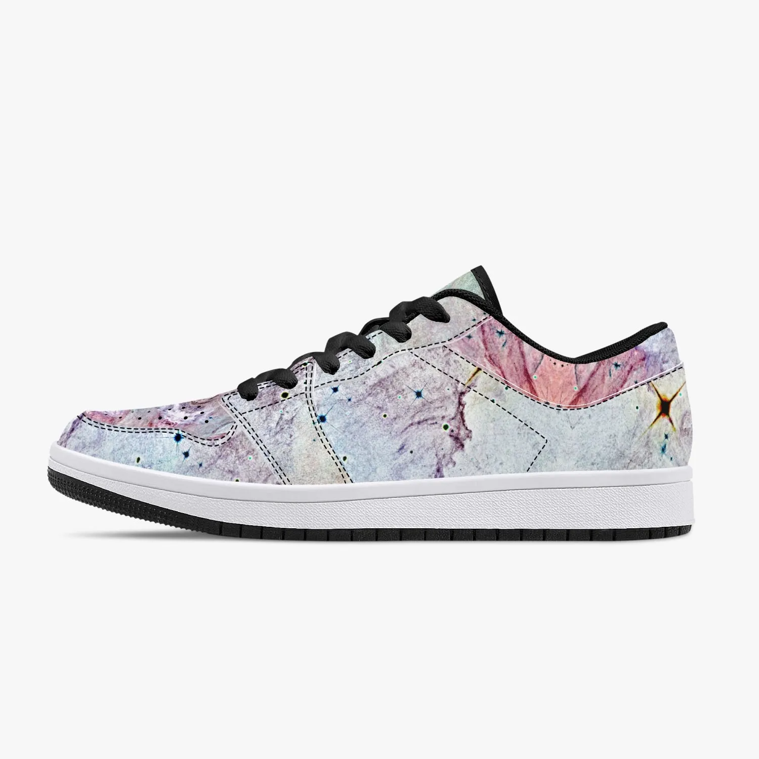 Aphrodite Psychedelic Split-Style Low-Top Sneakers