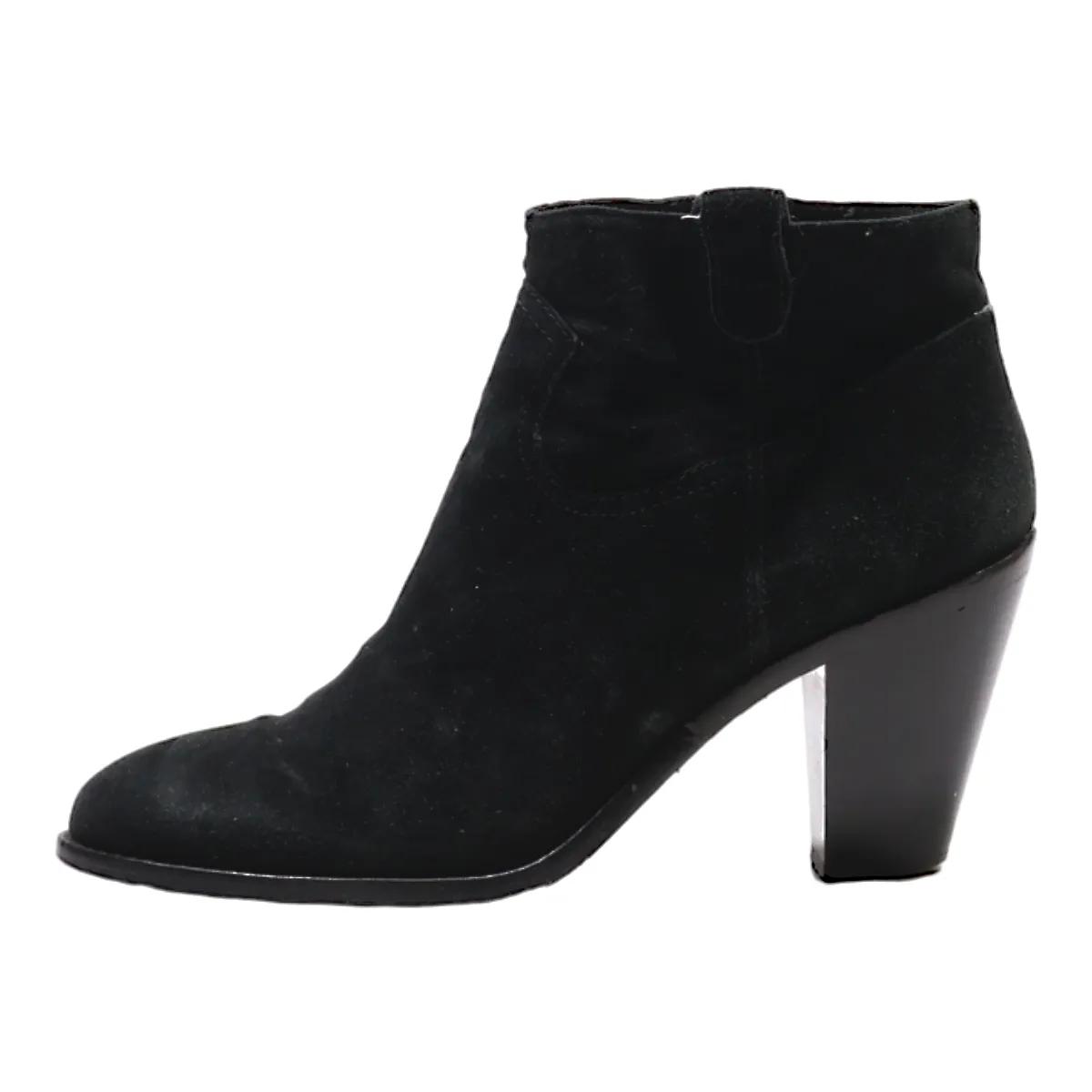 ASH Ankle Boots Black Leather Womens UK 7