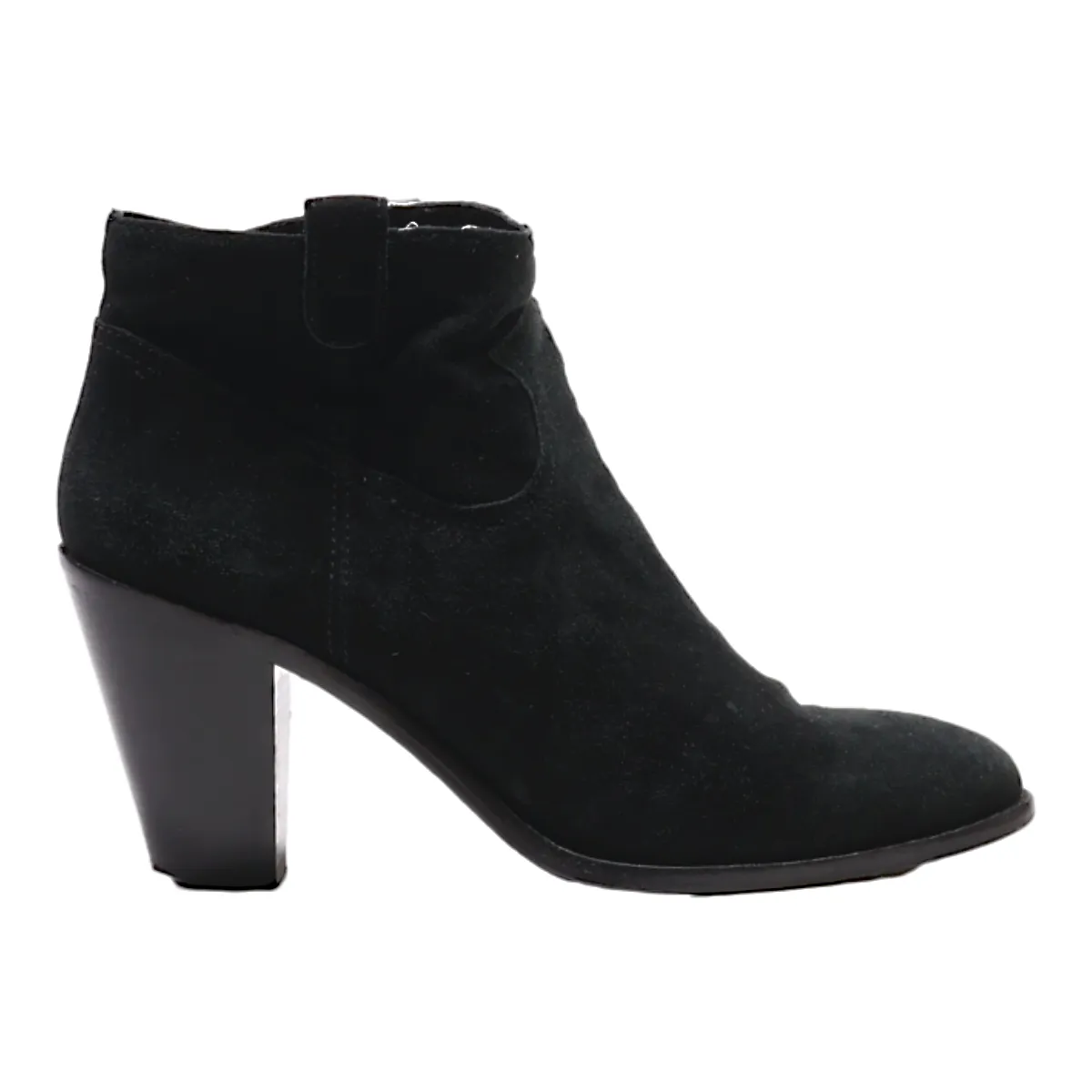 ASH Ankle Boots Black Leather Womens UK 7