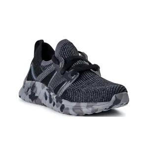 ATHLETIC WORKS - Kids -  Knit Cage Athletic Sneakers