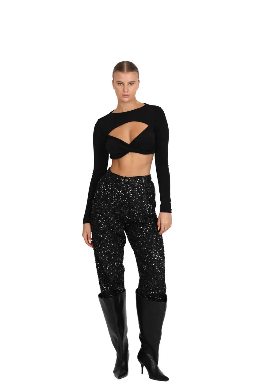 BAND TOP BLACK