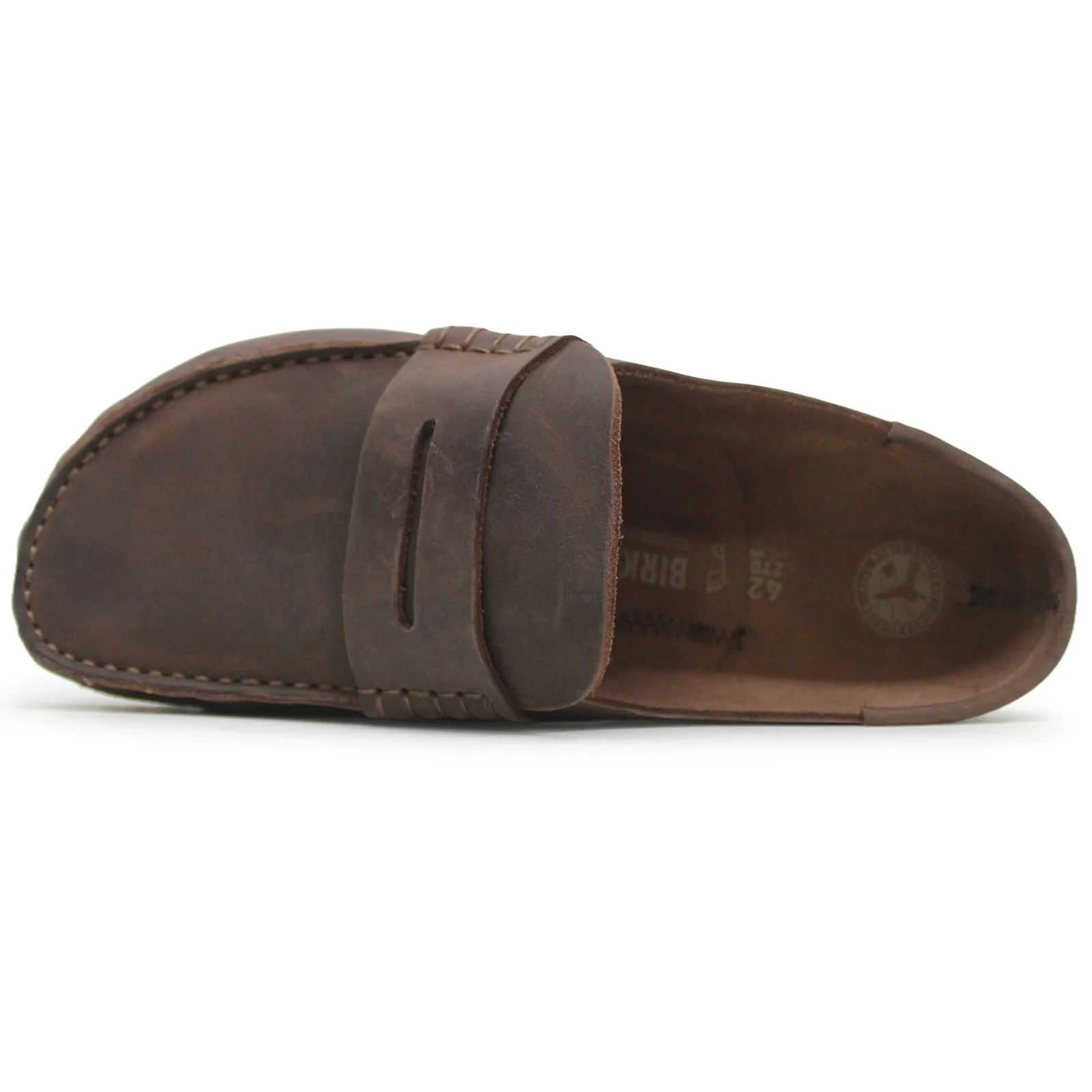 Birkenstock Naples Oiled Leather Unisex Clog Shoes