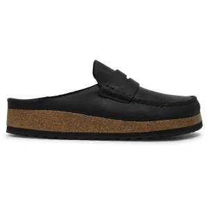 Birkenstock Naples Oiled Leather Unisex Clog Shoes