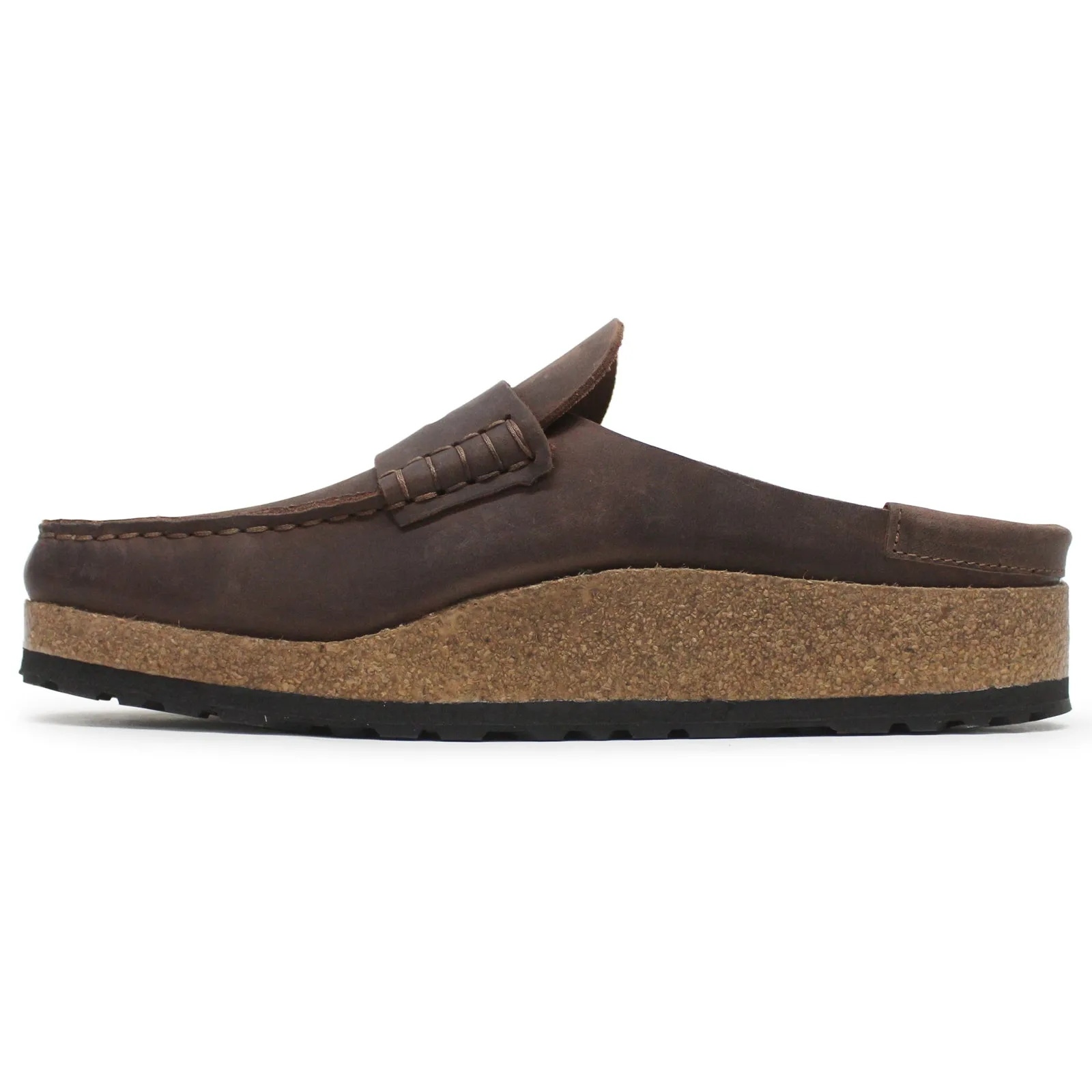 Birkenstock Naples Oiled Leather Unisex Clog Shoes