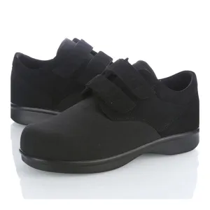 Black Leather / Neoprene Medical Grade Diabetic Footwear