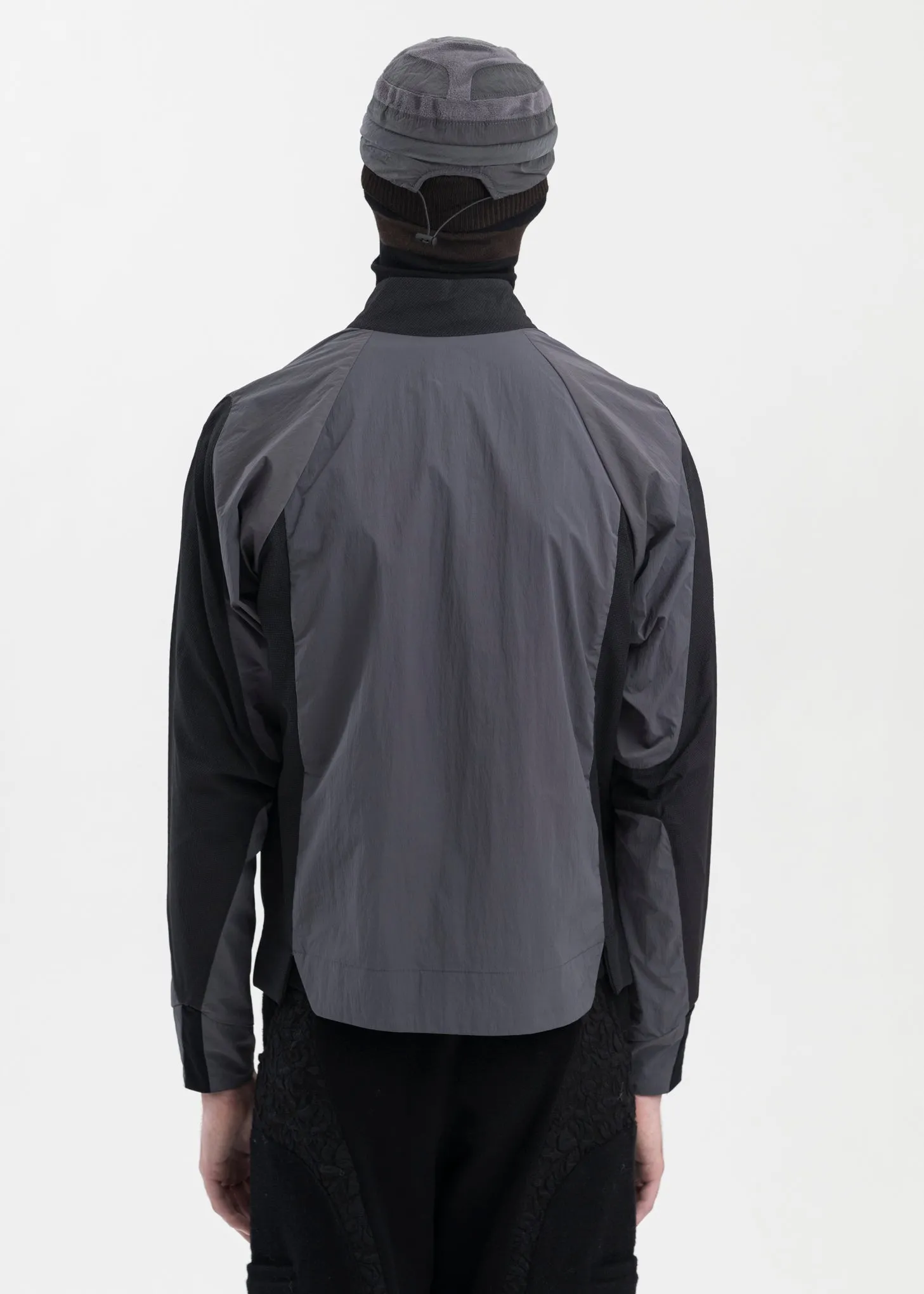 Black Meteorite Notch Track Top