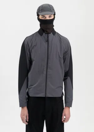 Black Meteorite Notch Track Top