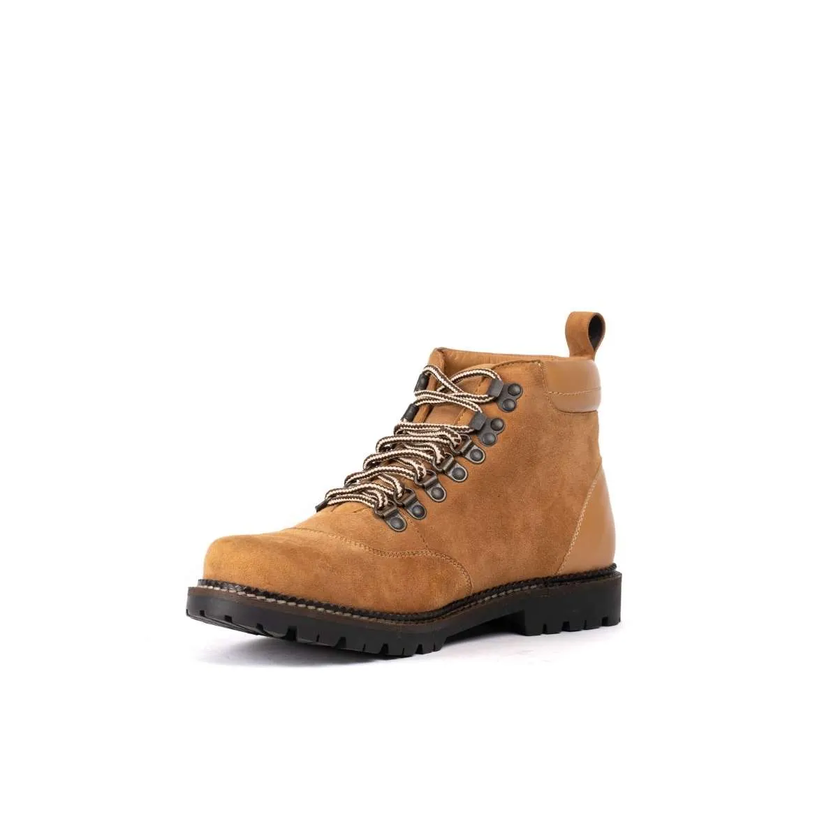 Boot in suede leather