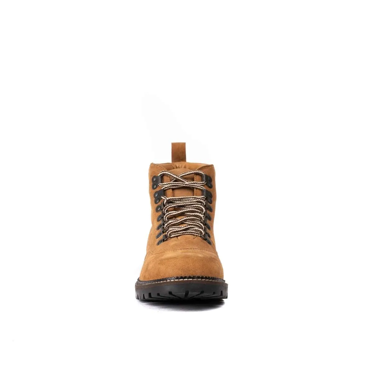 Boot in suede leather