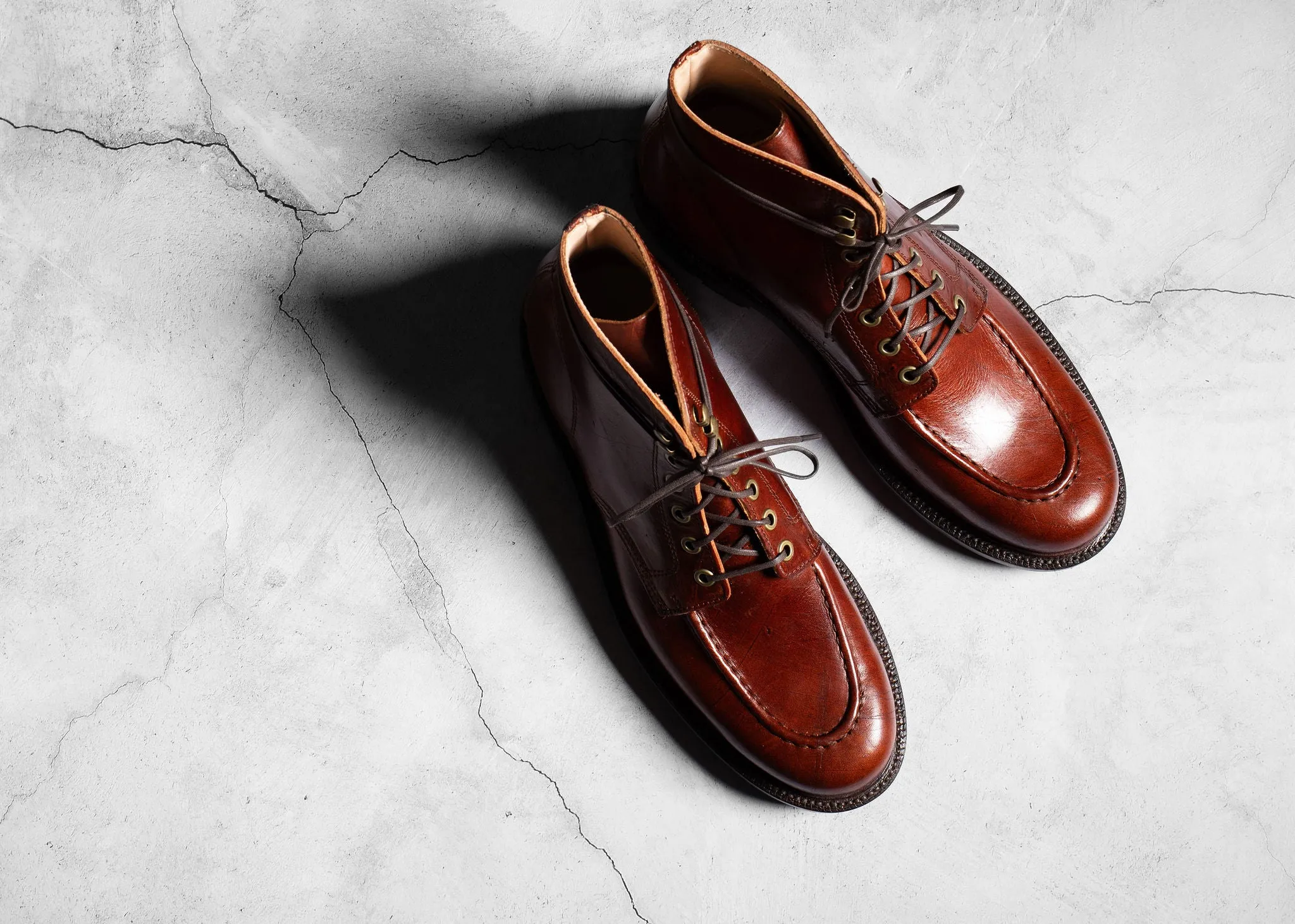 Brass Boot Cognac Ecbatana
