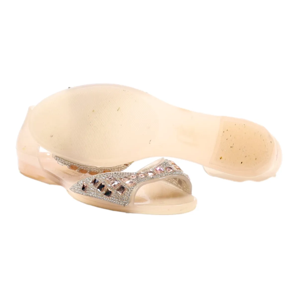 BUFFALO Slider Sandals Pink PVC Womens UK 7