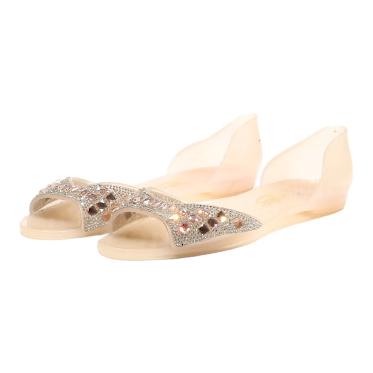 BUFFALO Slider Sandals Pink PVC Womens UK 7