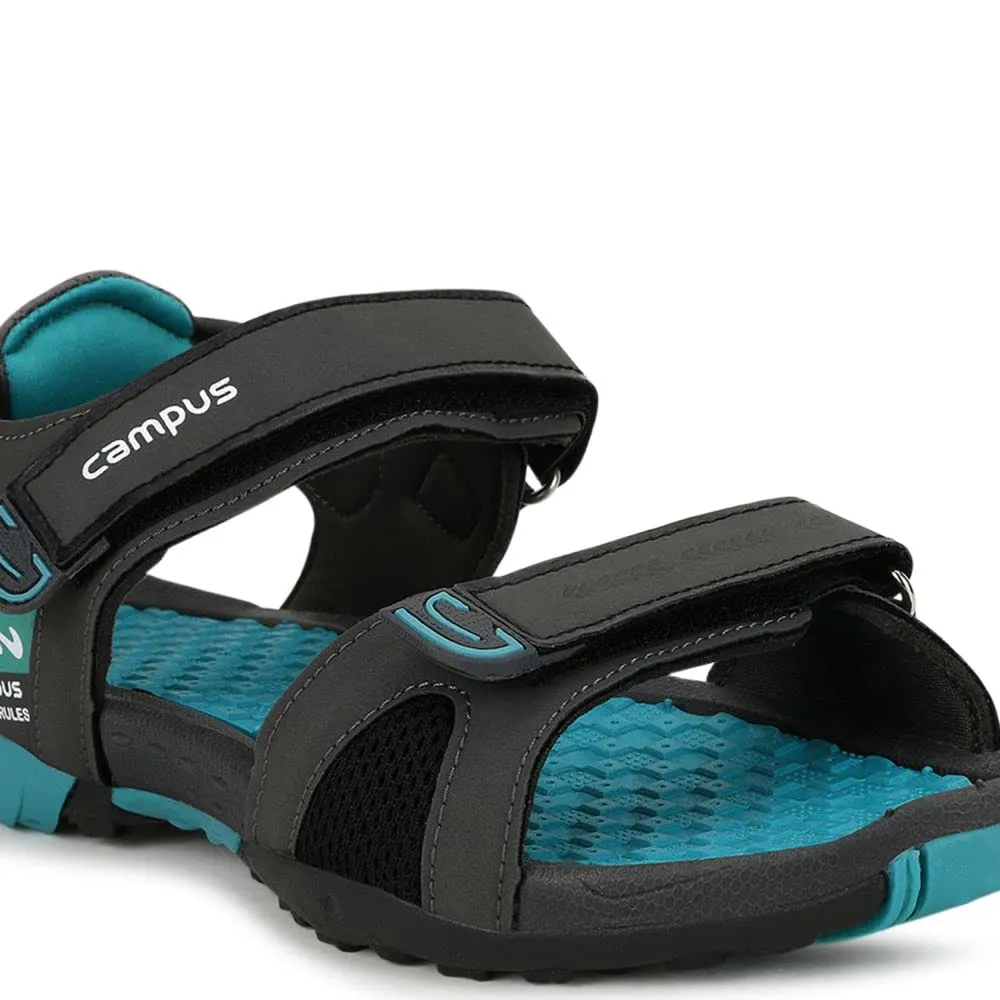 Campus Men's 2GC-18 D.Gry/T.BLU Sports Sandals - 8UK 2GC-18