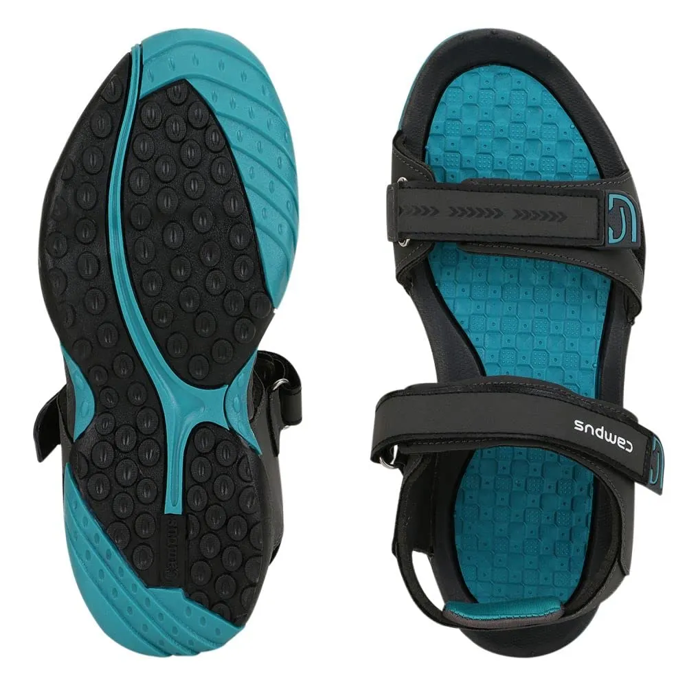 Campus Men's 2GC-18 D.Gry/T.BLU Sports Sandals - 8UK 2GC-18