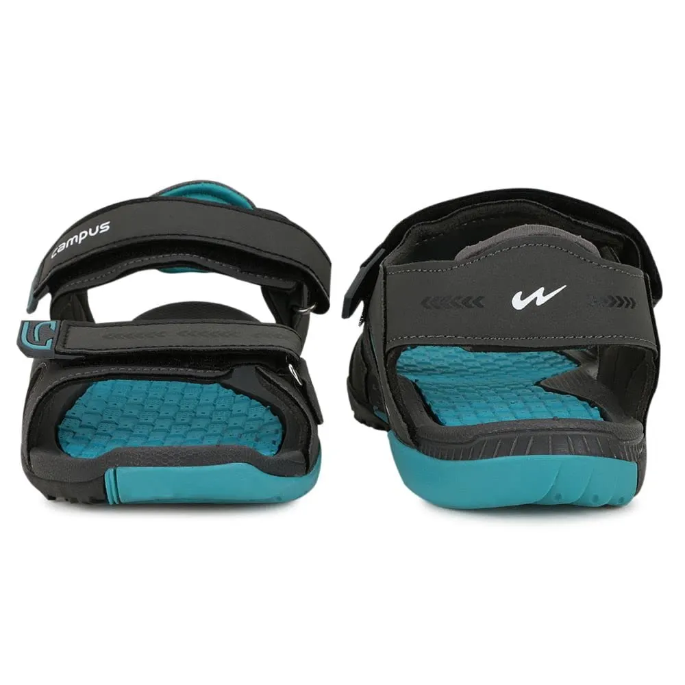 Campus Men's 2GC-18 D.Gry/T.BLU Sports Sandals - 8UK 2GC-18