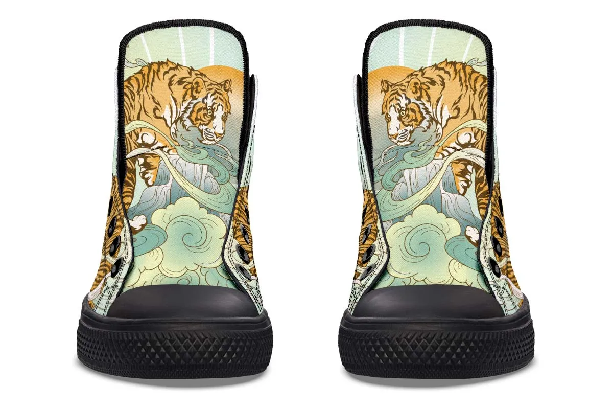 Cartoon Style Tiger