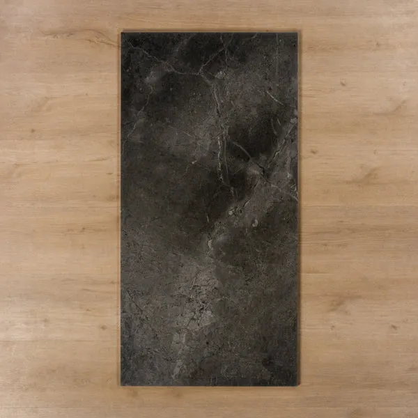 Casuarina Charcoal Honed Porcelain Tile 600x1200mm