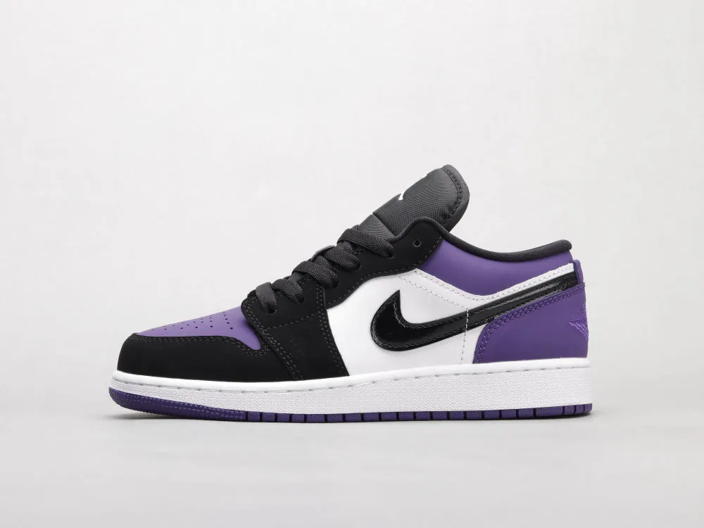 CE - AJ1 Black and purple toes
