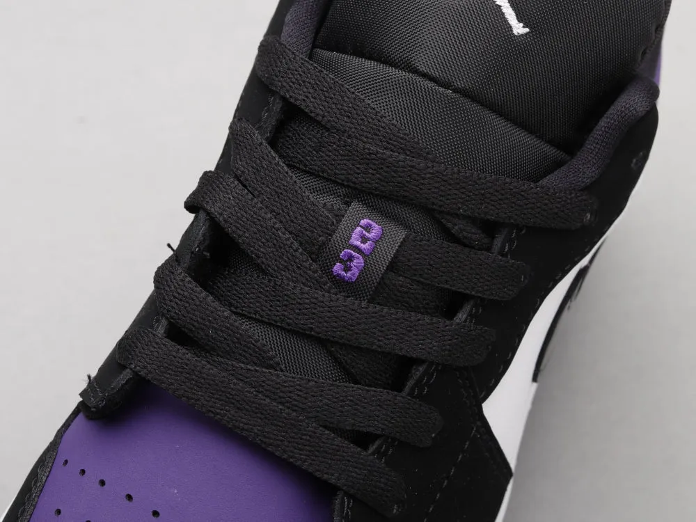 CE - AJ1 Black and purple toes