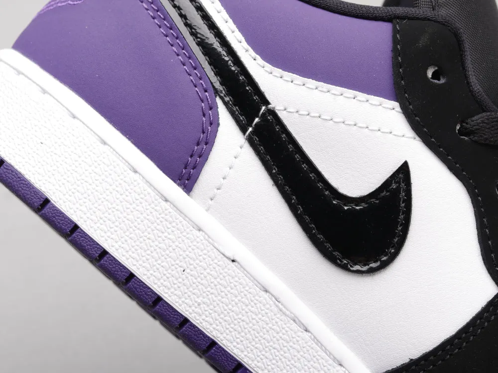 CE - AJ1 Black and purple toes