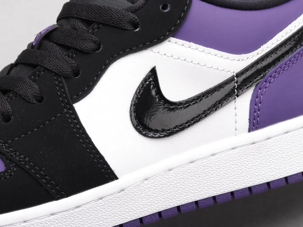 CE - AJ1 Black and purple toes