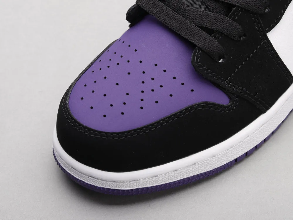 CE - AJ1 Black and purple toes