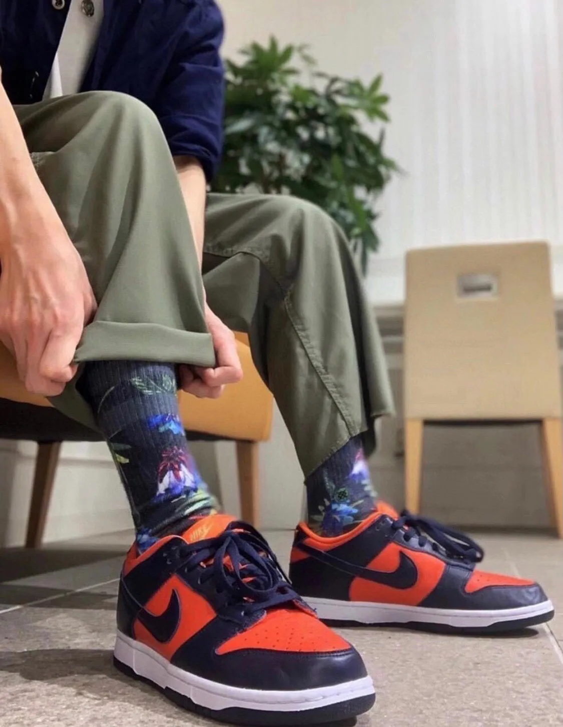 CE - Champ Colors Blue Orange