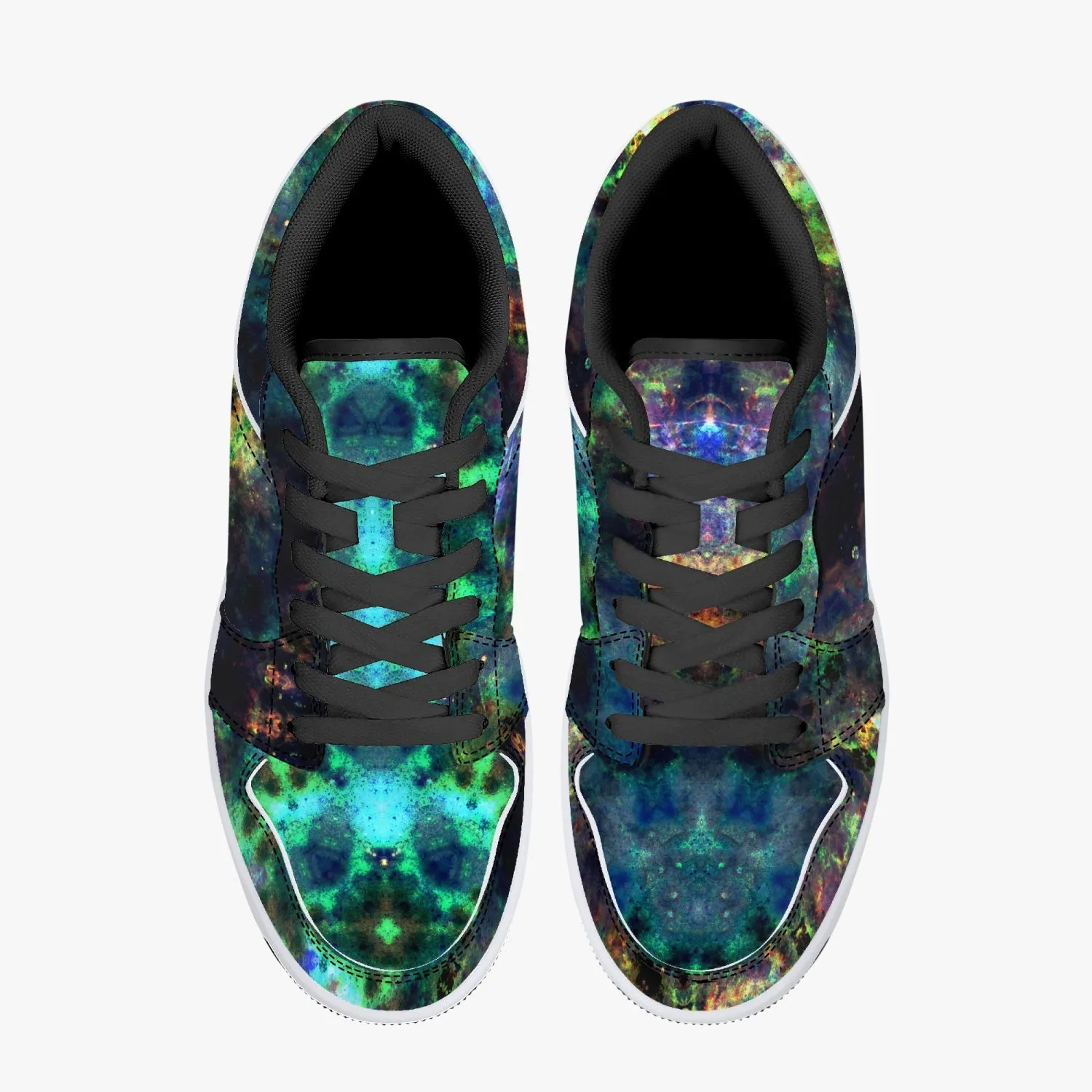 Ceres Psychedelic Split-Style Low-Top Sneakers