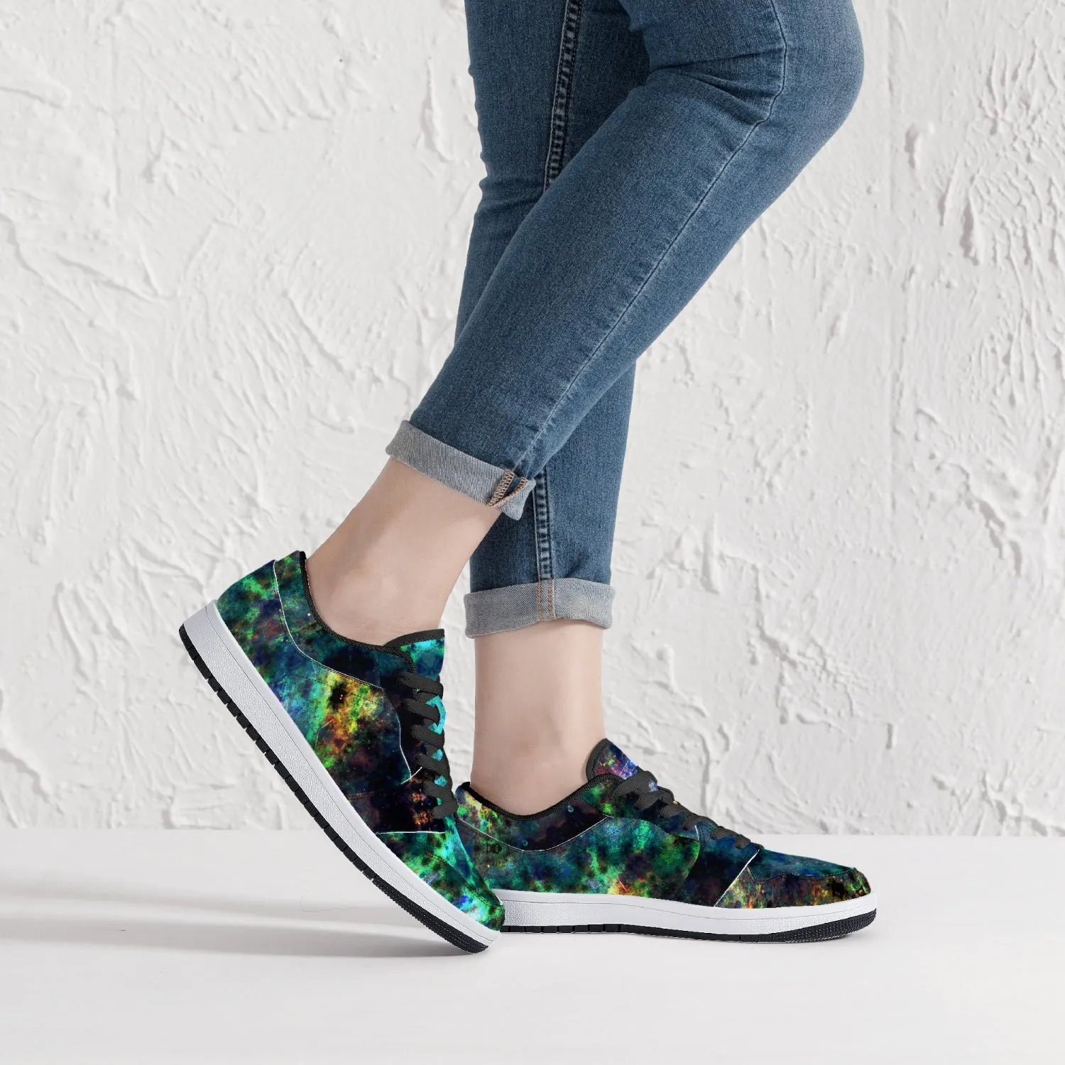 Ceres Psychedelic Split-Style Low-Top Sneakers
