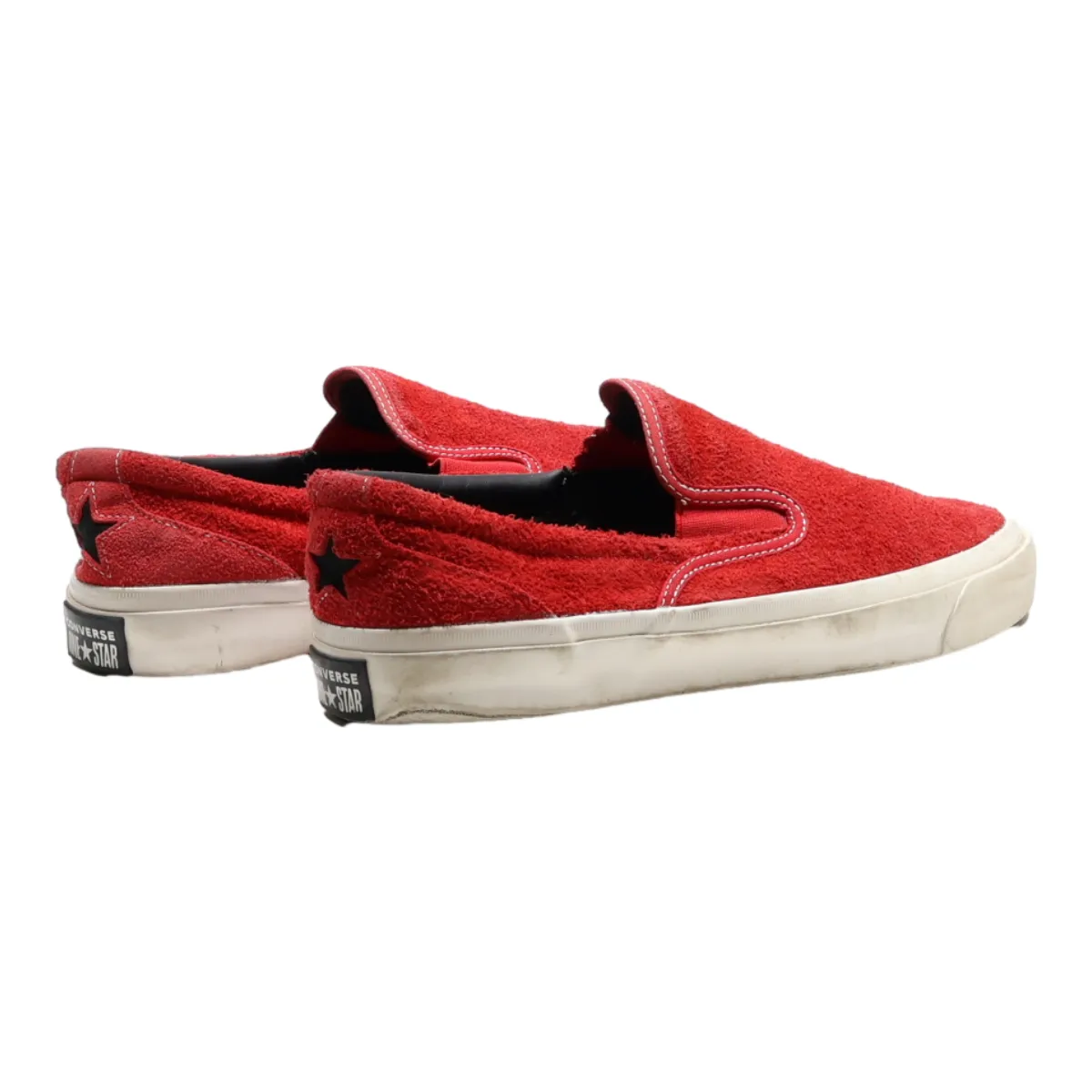 CONVERSE Converse One Star Sneaker Trainers Red Suede Mens UK 12