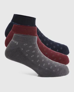 Cotton Multi Color Printed Socks - Texas