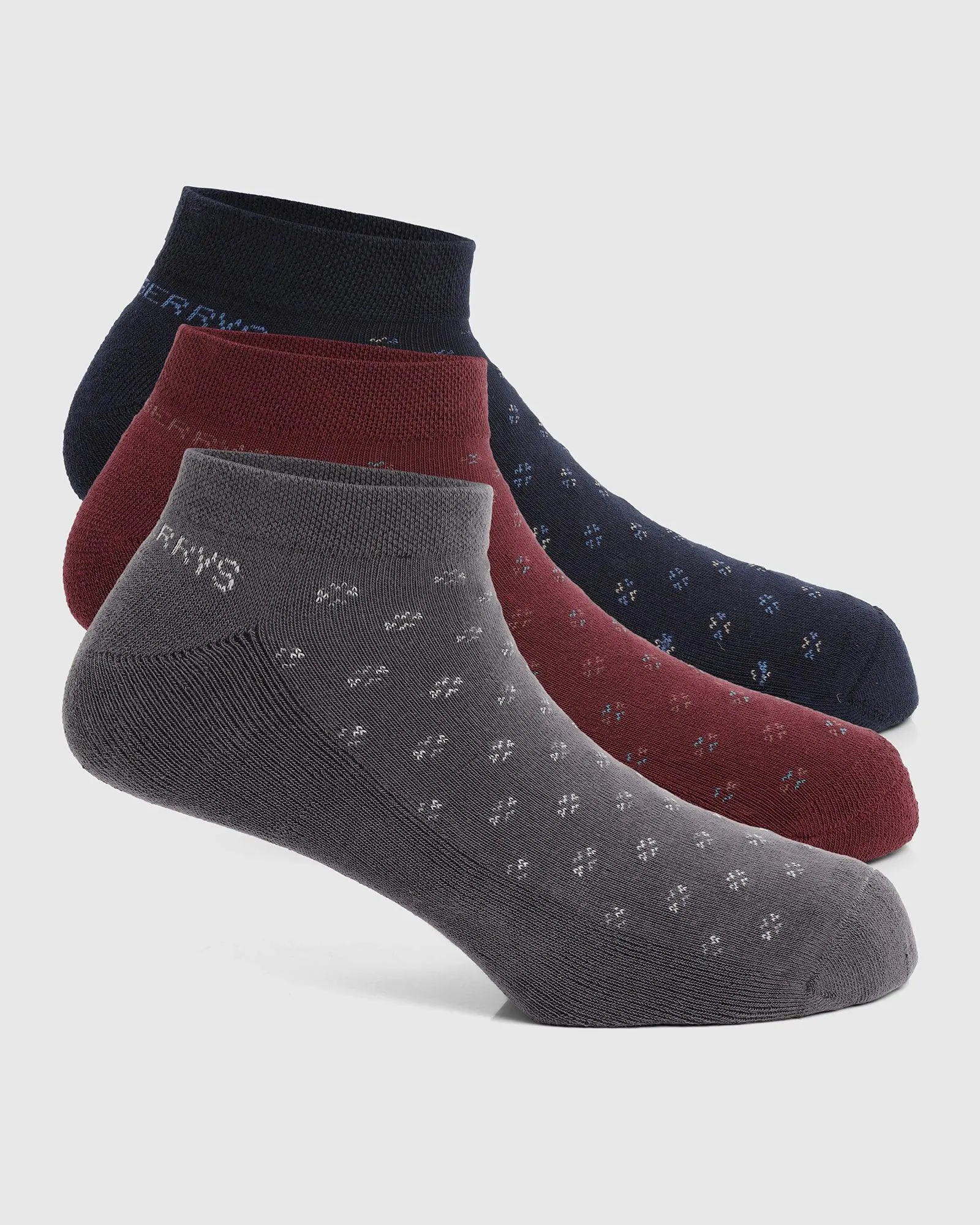 Cotton Multi Color Printed Socks - Texas