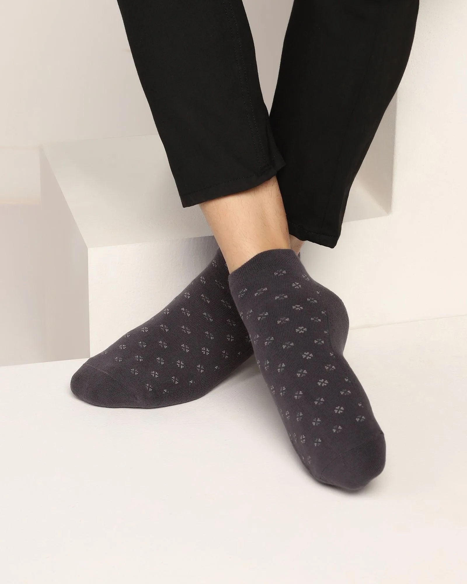 Cotton Multi Color Printed Socks - Texas