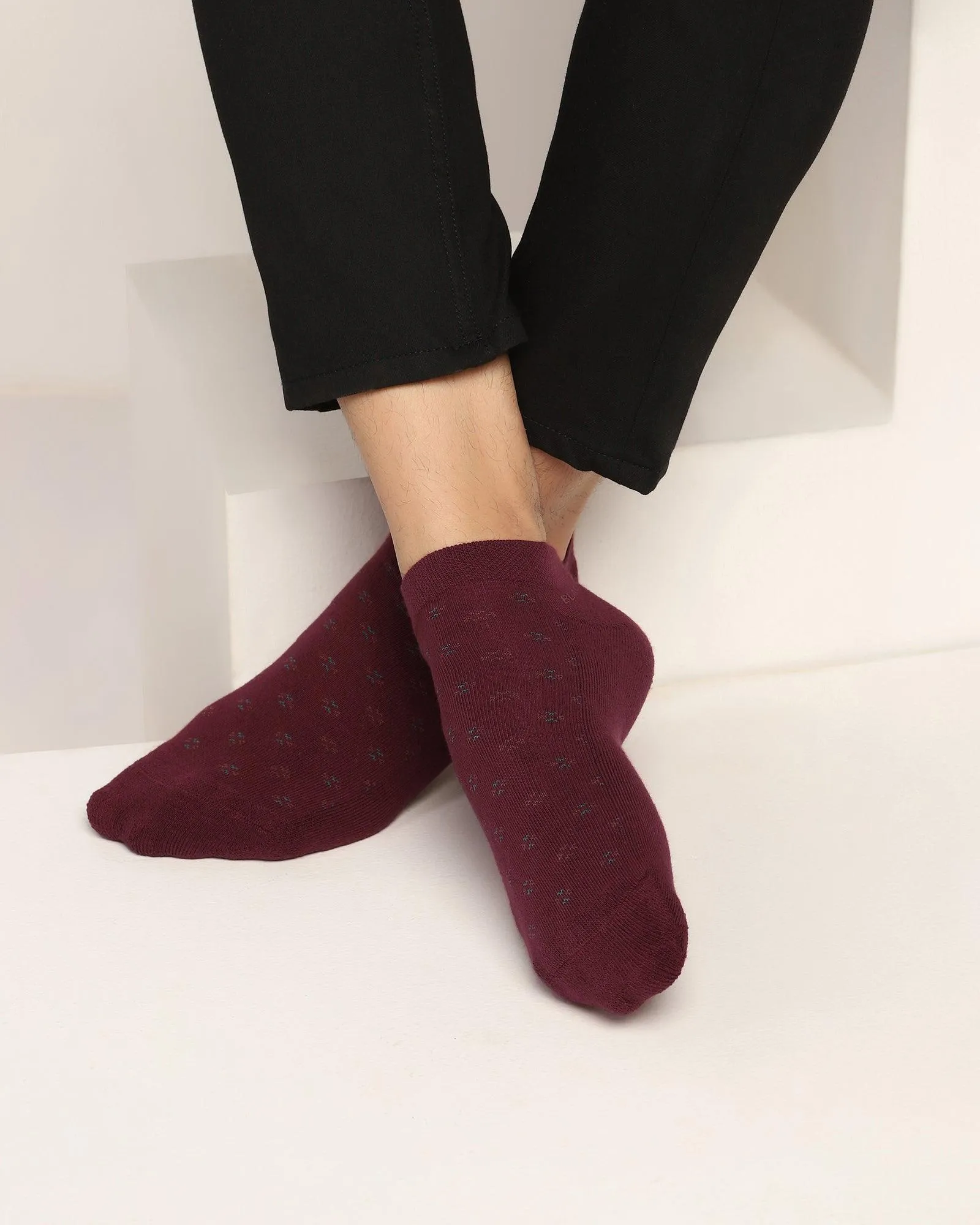 Cotton Multi Color Printed Socks - Texas