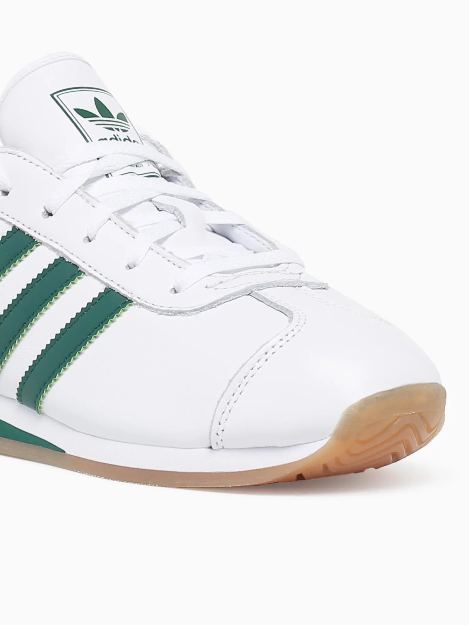 Country Ii White Green leather