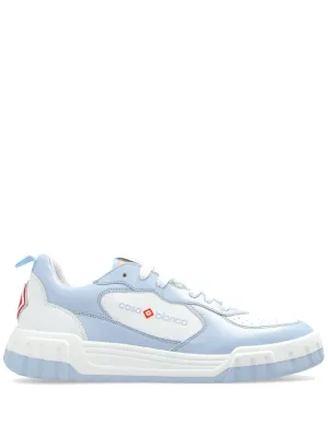 Court panelled sneakers