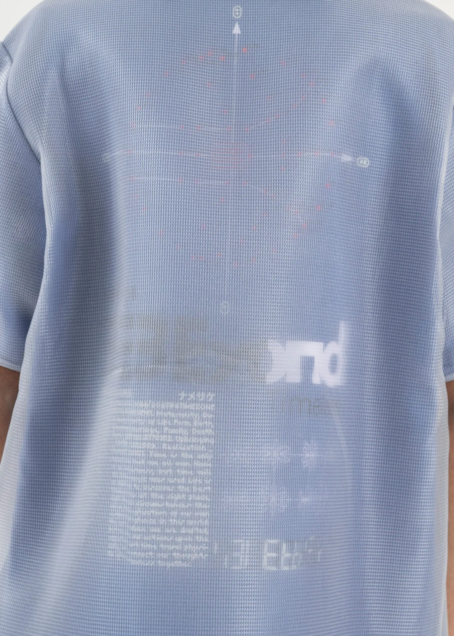 CYBER BLUE WARM UP LAYERED SHIRT