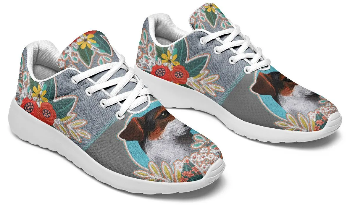 Denim Style Jack Russell Sneakers
