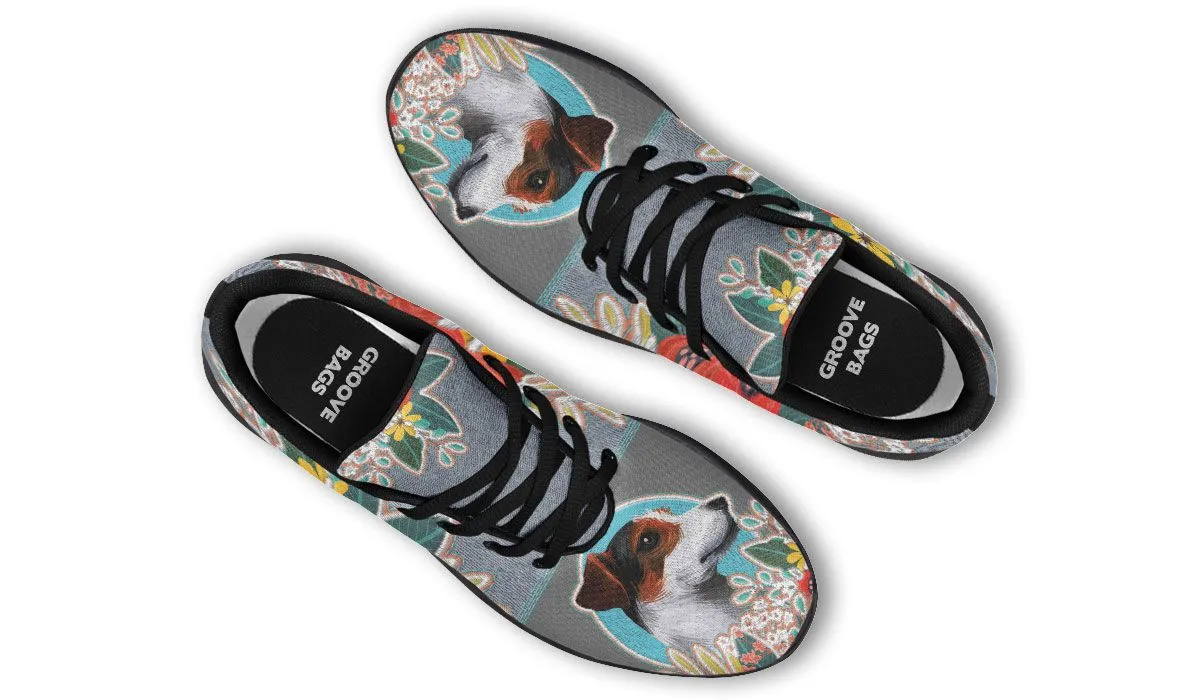 Denim Style Jack Russell Sneakers